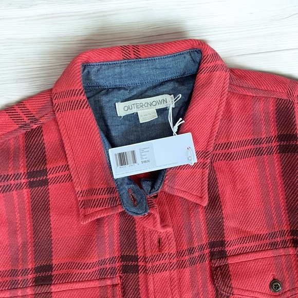 New Outerknown 100% organic cotton button down shirt women’s size XL/XXL - Picture 7 of 8